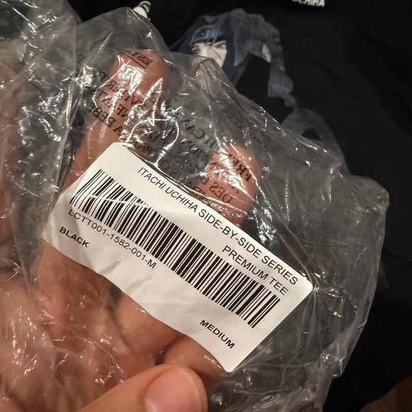 Darc Sport x Itachi Uchiha Side by Side Tee Medium - Picture 3 of 3